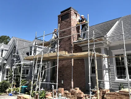 Chimney Rebuilding in Bristol, RI